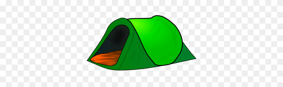 Green Camping Tent Clipart, Leisure Activities, Mountain Tent, Nature, Outdoors Png Image