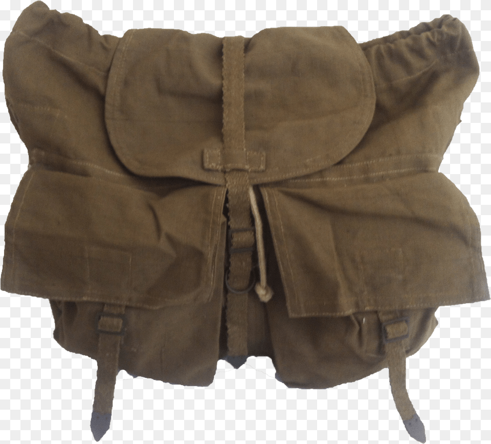 Green Canvas Backpack Leather Strap Pocket, Clothing, Vest, Coat, Khaki Free Transparent Png