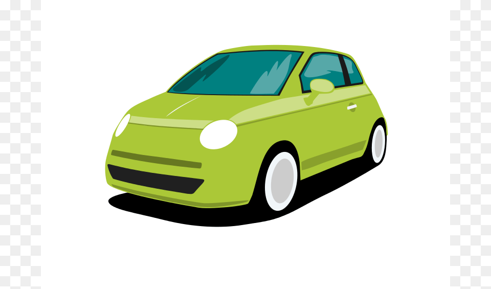 Green Car, Sedan, Vehicle, Transportation, Wheel Free Png