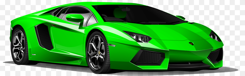 Green Car Clip Art, Alloy Wheel, Vehicle, Transportation, Tire Png Image