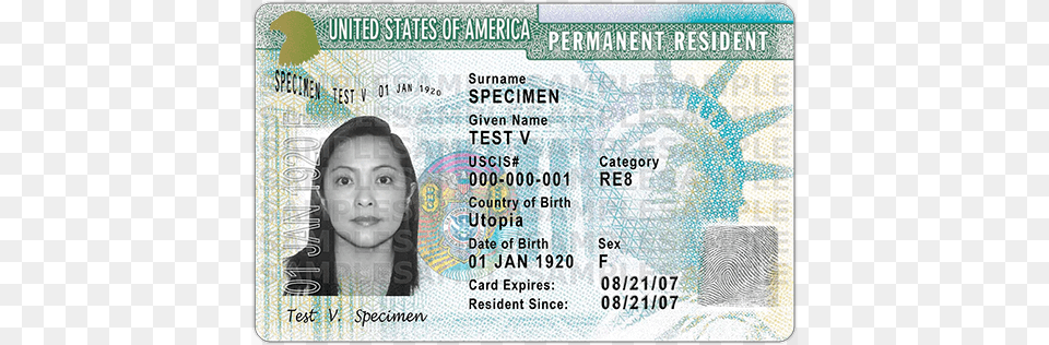Green Card, Text, Document, Id Cards, Baby Png