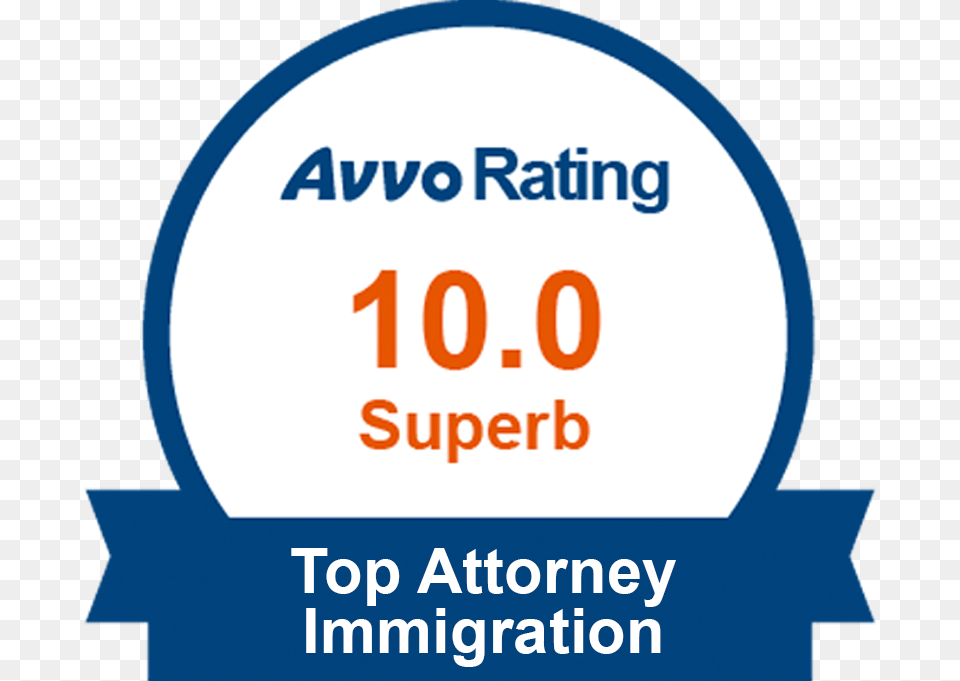 Green Card Was Approved Within 30 Days After Embassy Avvo Rating Personal Injury, Advertisement, Logo, Poster, Text Free Transparent Png