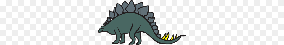 Green Cartoon Stegosaurus Clip Arts For Web, Animal, Dinosaur, Reptile Free Png Download
