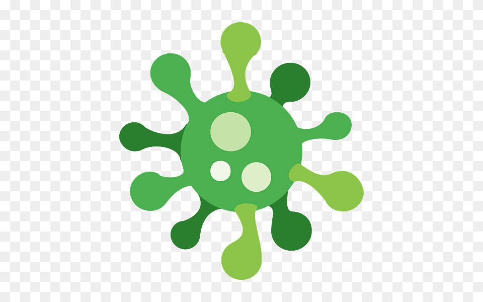 Green Cartoon Virus Clipart, Art, Graphics, Baby, Person Free Png Download