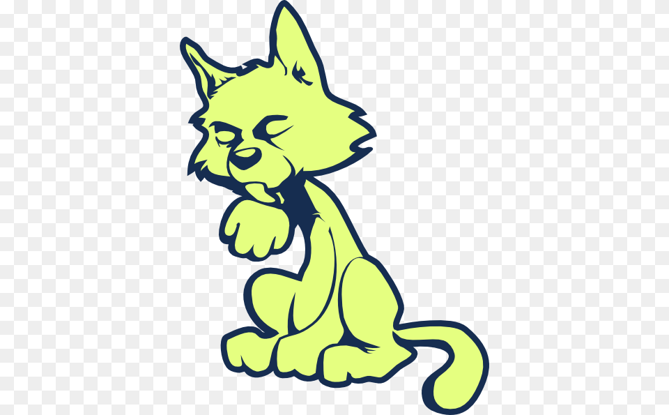 Green Cat Animal Clip Art, Accessories, Kangaroo, Mammal, Pet Free Transparent Png