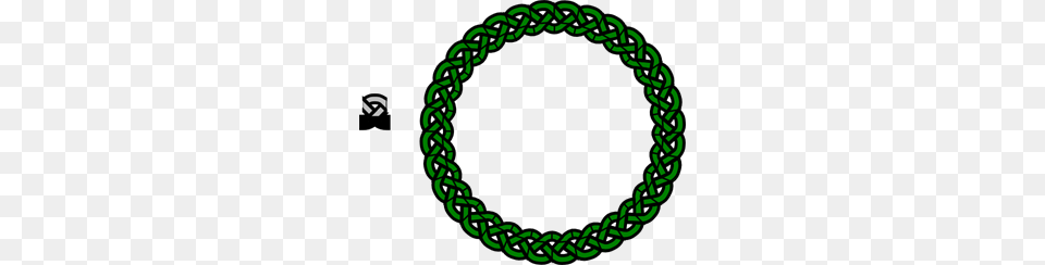 Green Celtic Knot Clipart For Web, Oval, Accessories, Bracelet, Jewelry Png Image