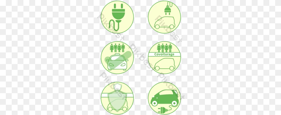 Green Charging Car Icon Language, Light, Disk Free Png