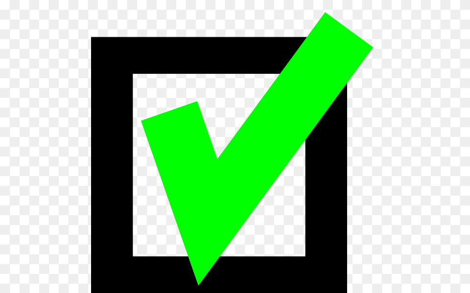 Green Check Clip Art, Symbol Free Png