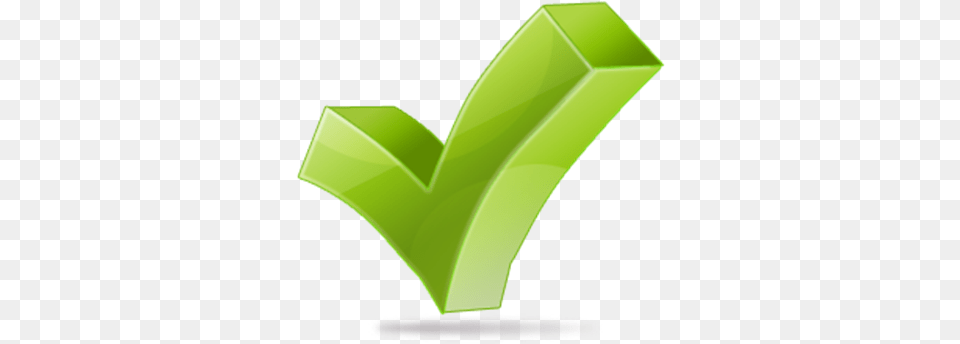 Green Check Mark Green Tick 3d Png Image