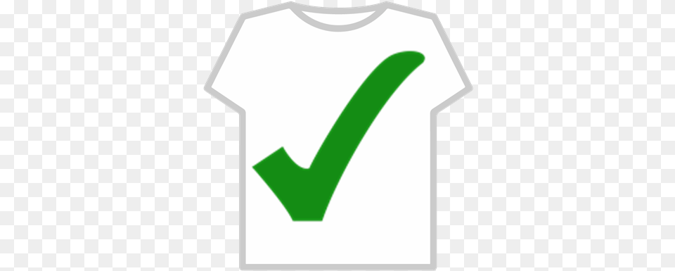 Green Check Mark Roblox Clip Art, Clothing, T-shirt, Smoke Pipe Free Transparent Png