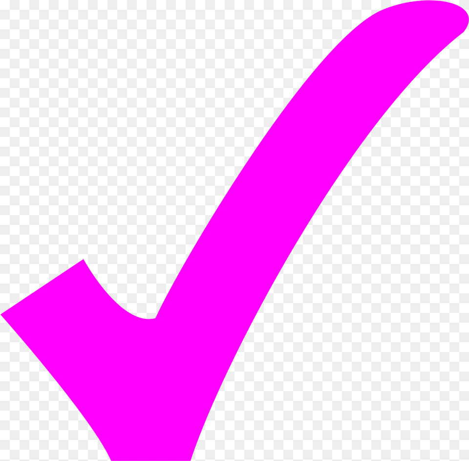 Green Check Pink Tick Free Transparent Png