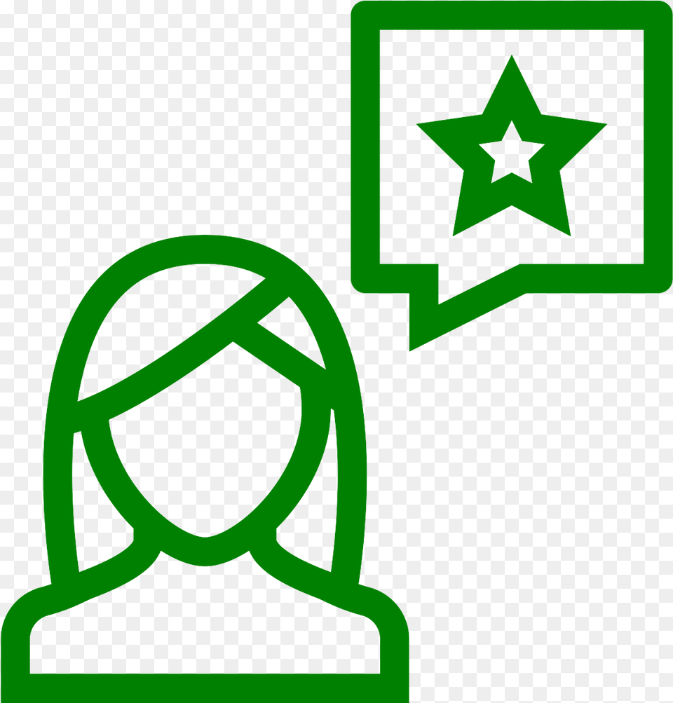 Green Checkmark Swimming Girl Icon, Star Symbol, Symbol, Recycling Symbol Free Png