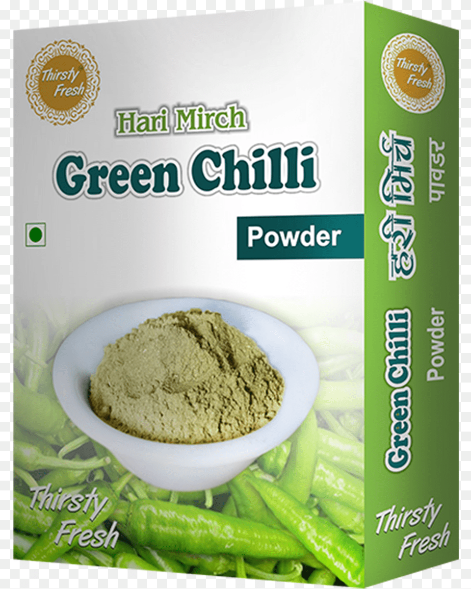 Green Chilli Powder 75g Thirsty Fresh, Cream, Dessert, Food, Ice Cream Png Image