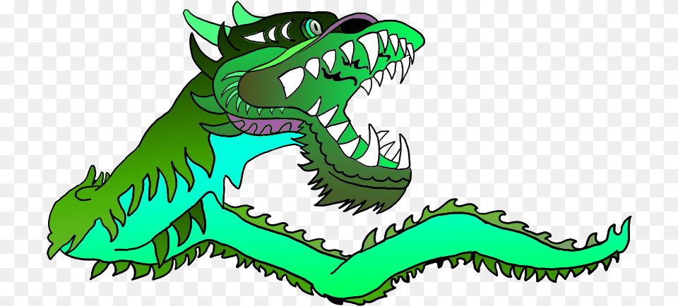 Green Chinese Dragon Full Green Chinese Dragon, Animal, Dinosaur, Reptile, Fish Free Png