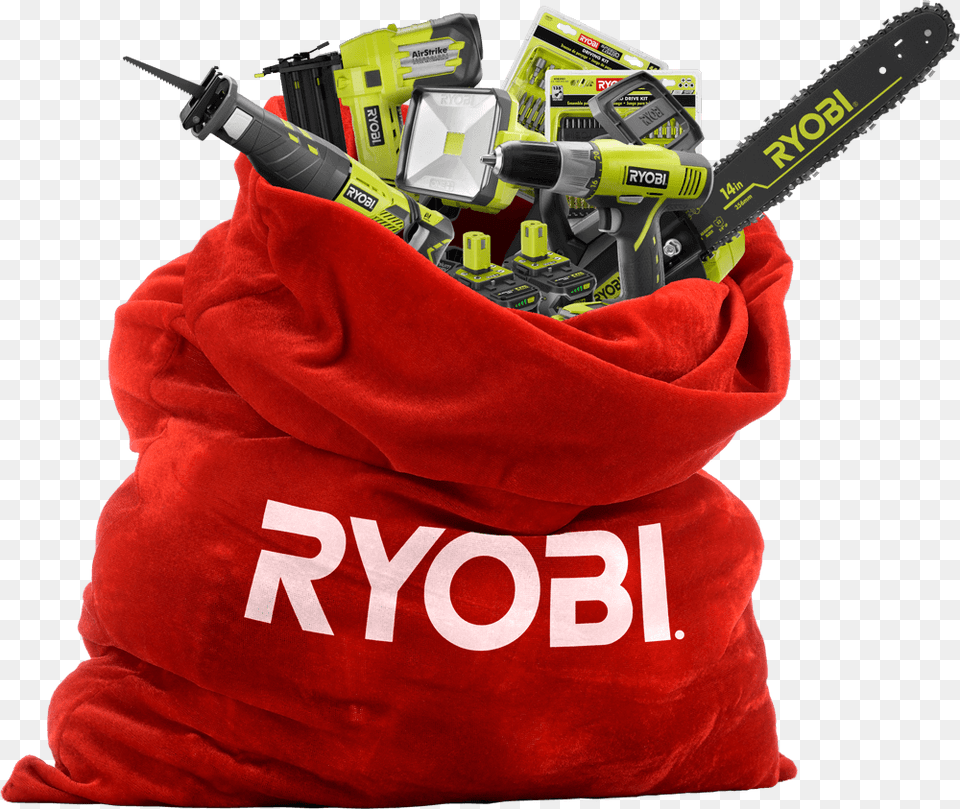 Green Christmas Bag Bag, Device Free Png