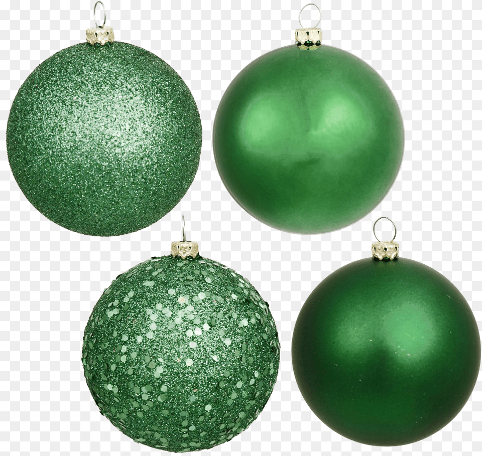 Green Christmas Ball Hd Matte Green Christmas Balls, Accessories, Earring, Jewelry, Gemstone Free Png