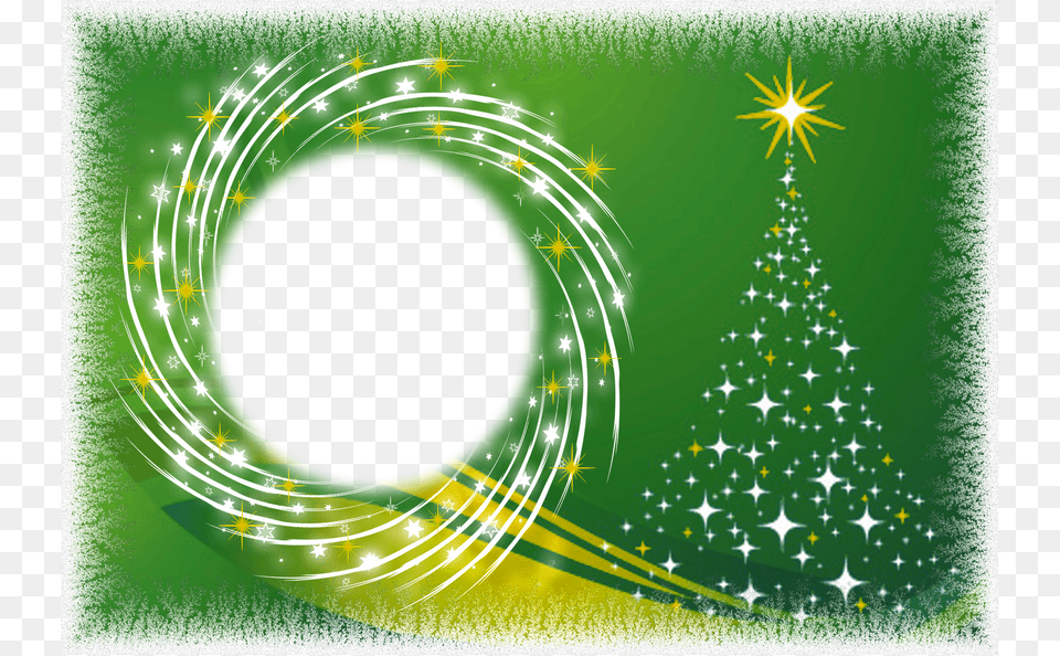 Green Christmas Photo Frame Christmas Tree Background, Art, Graphics, Christmas Decorations, Festival Free Png