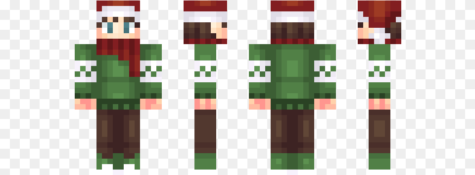 Green Christmas Skin Minecraft, Qr Code Free Png