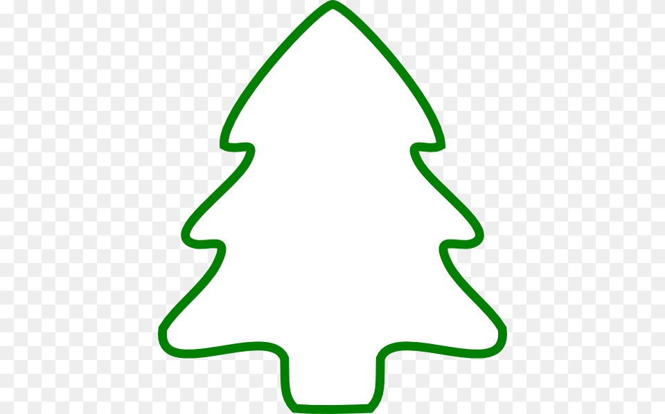 Green Christmas Tree Outline Clip Arts For Web, Christmas Decorations, Festival, Bow, Weapon Free Png