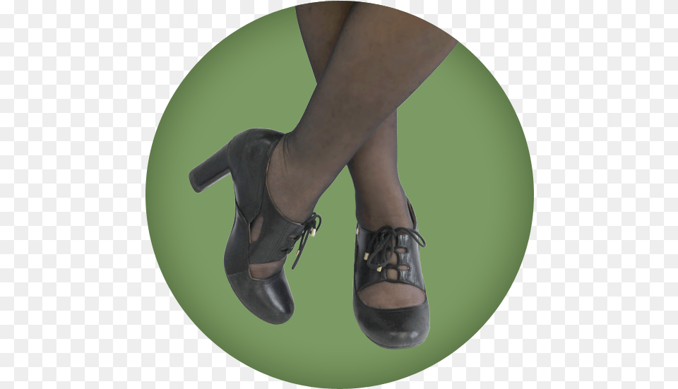 Green Circle, Clothing, Footwear, High Heel, Shoe Free Transparent Png