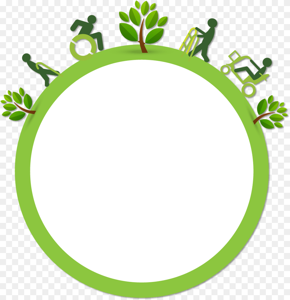 Green Circle Collections Circle, Oval, Leaf, Plant Png