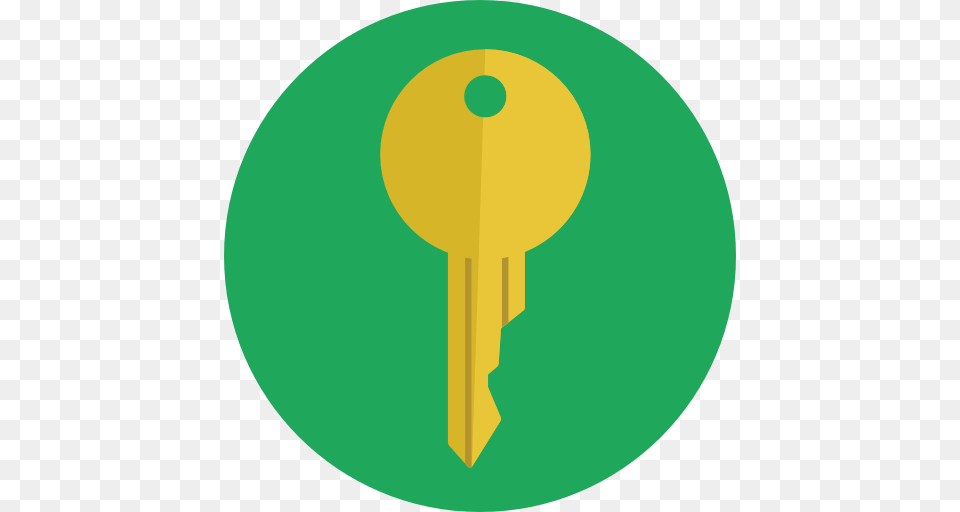 Green Circle Orange House Key Free Transparent Png
