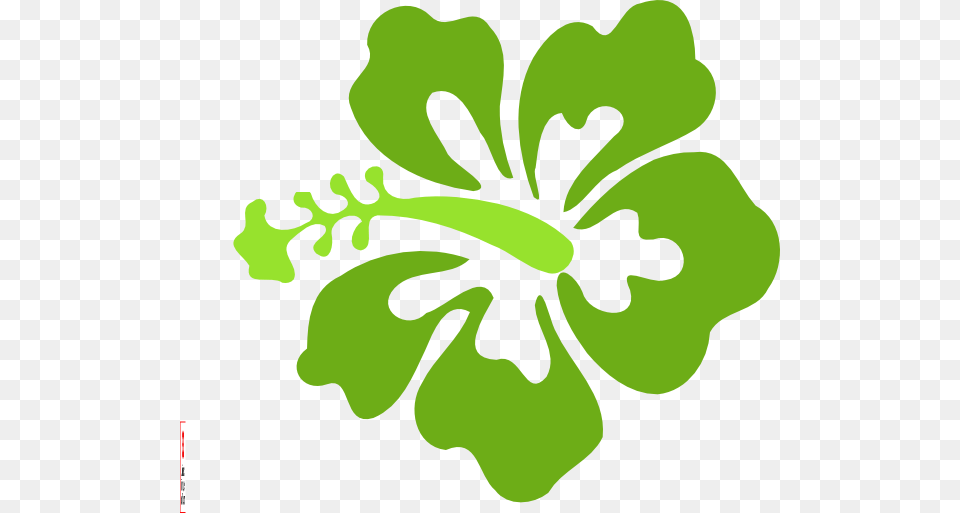 Green Clip Art At Clker Com Vector Hibiscus Clip Art, Flower, Plant, Herbal, Herbs Free Transparent Png