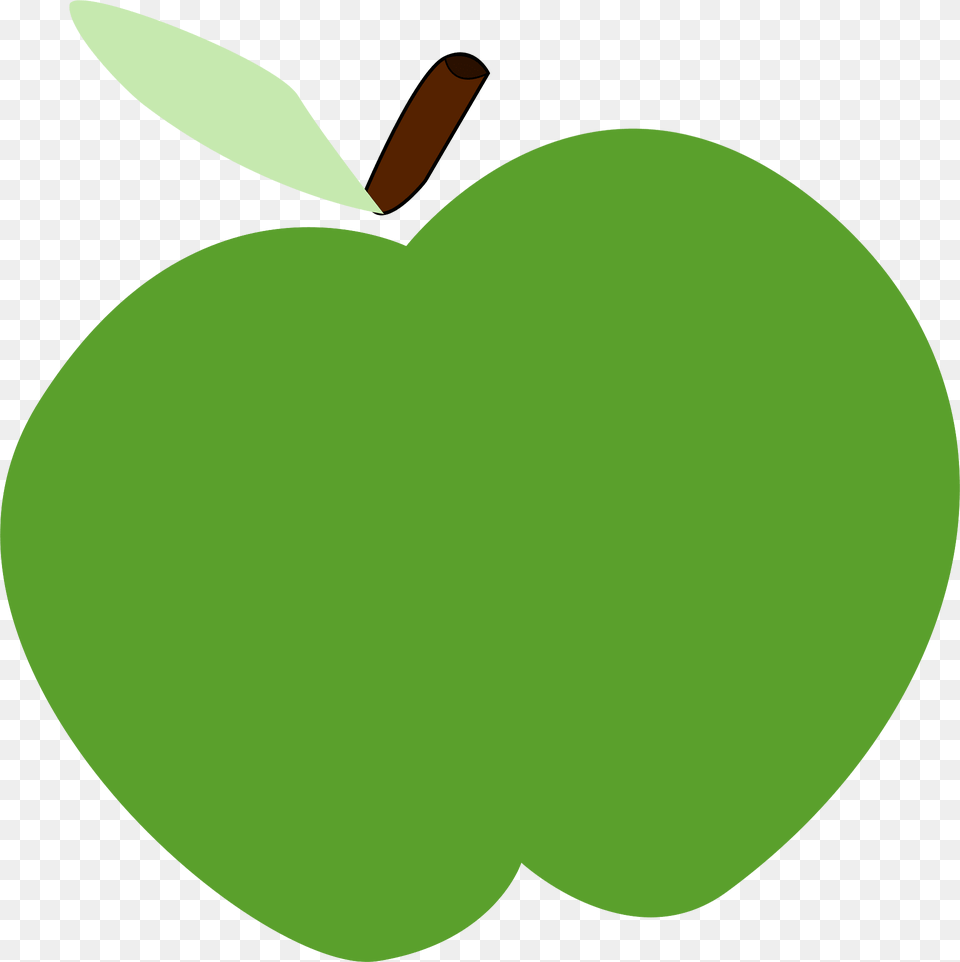 Green Clipart, Apple, Food, Fruit, Plant Free Png