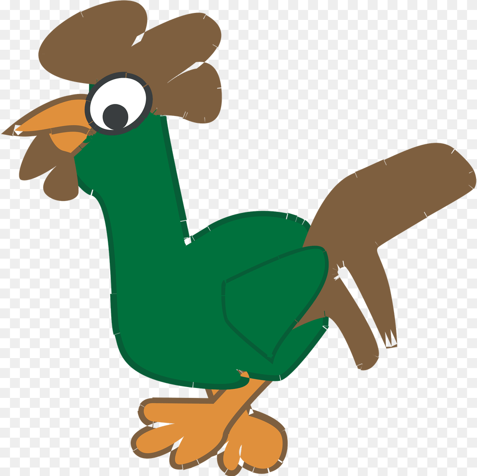 Green Clipart, Animal, Beak, Bird, Cartoon Png