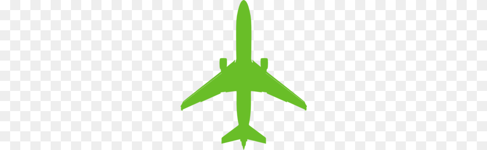Green Clipart Aeroplane, Aircraft, Airliner, Airplane, Transportation Free Png