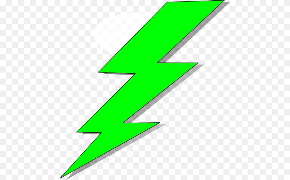 Green Clipart Clipboard Lime Green Lightning Bolt, Symbol, Blade, Dagger, Knife Free Png