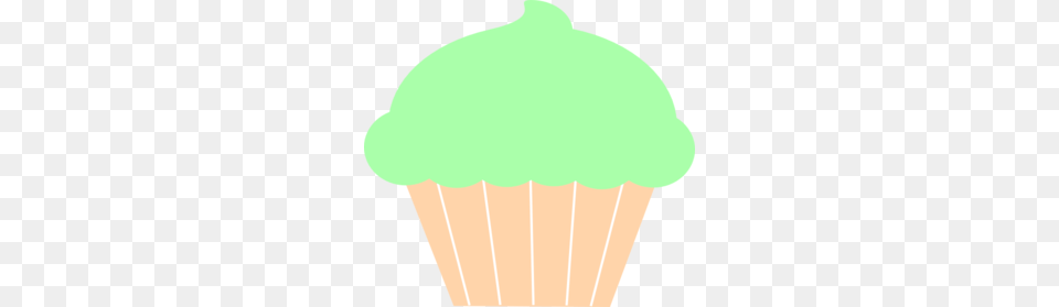 Green Clipart Muffin, Cake, Cream, Cupcake, Dessert Free Png Download