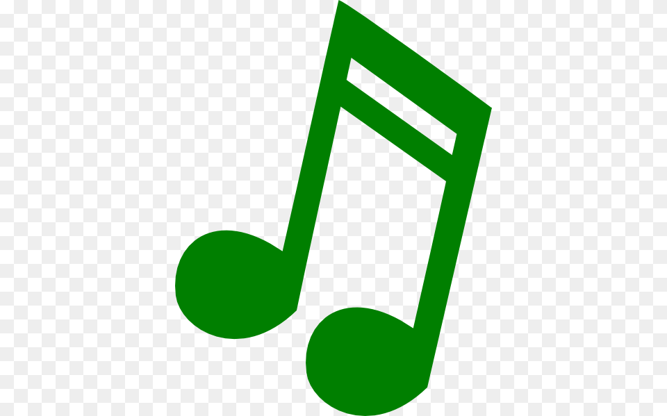 Green Clipart Music Note, Text Free Png Download