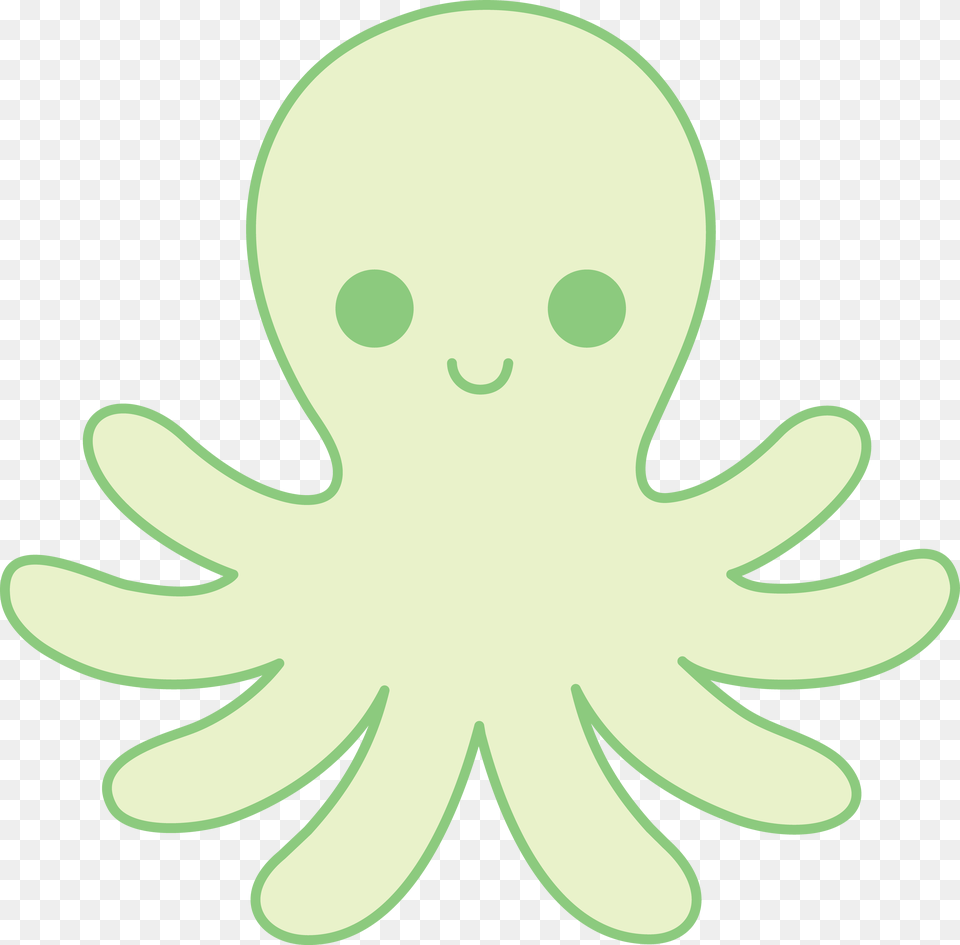 Green Clipart Octopus Green Octopus, Alien, Astronomy, Moon, Nature Png Image