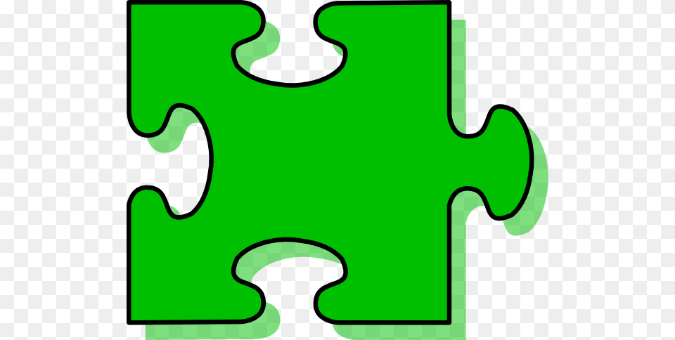 Green Clipart Puzzle, Game, Jigsaw Puzzle Free Png
