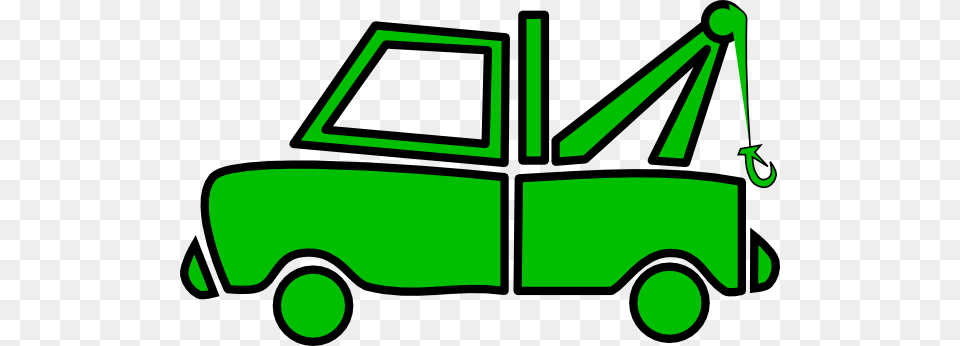 Green Clipart Semi Truck, Vehicle, Transportation, Tow Truck, Tool Free Png