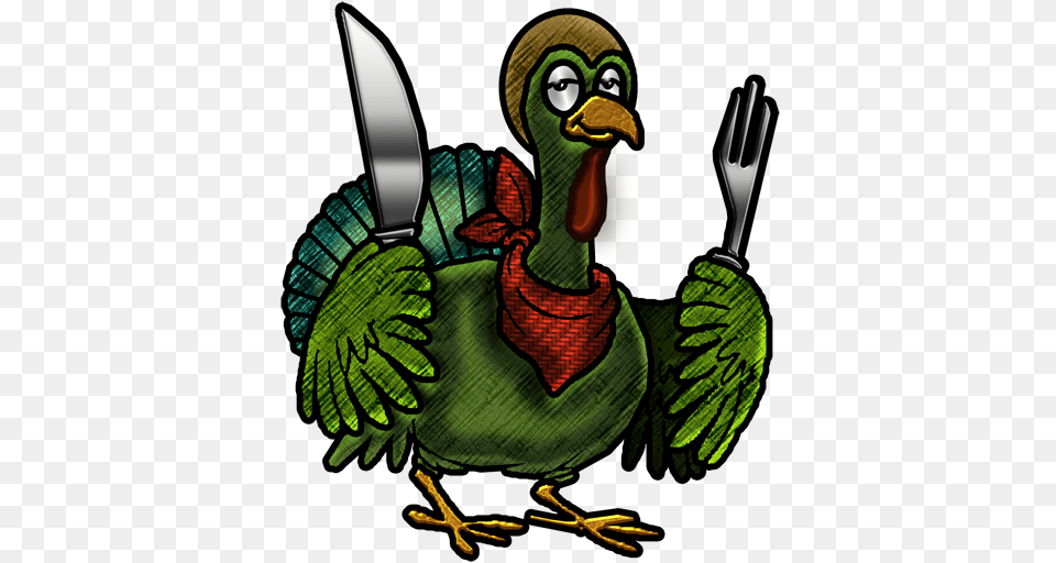 Green Clipart Turkey, Animal, Beak, Bird, Cutlery Png