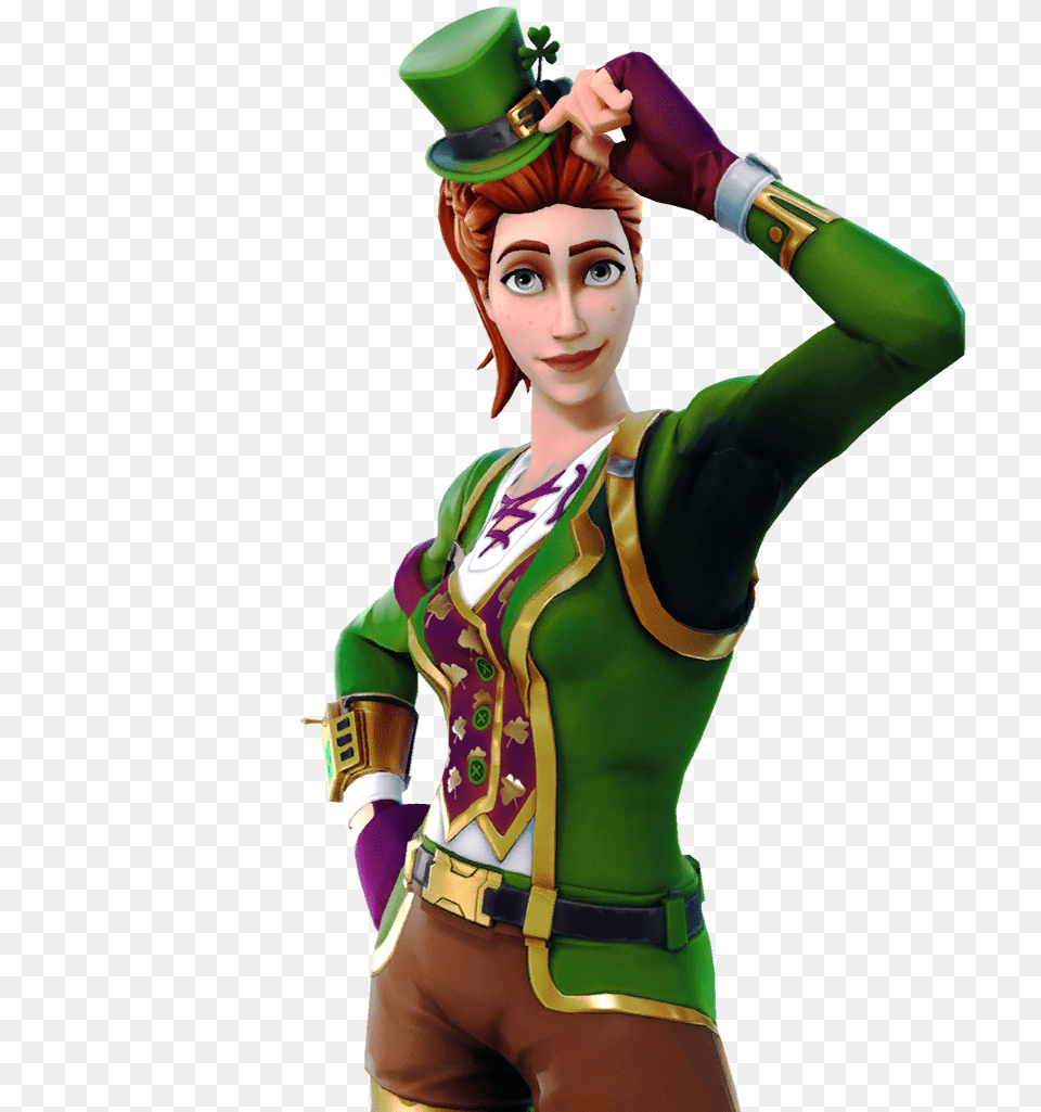 Green Clover Featured Fortnite Sgt Green Clover, Clothing, Costume, Person, Adult Free Png Download