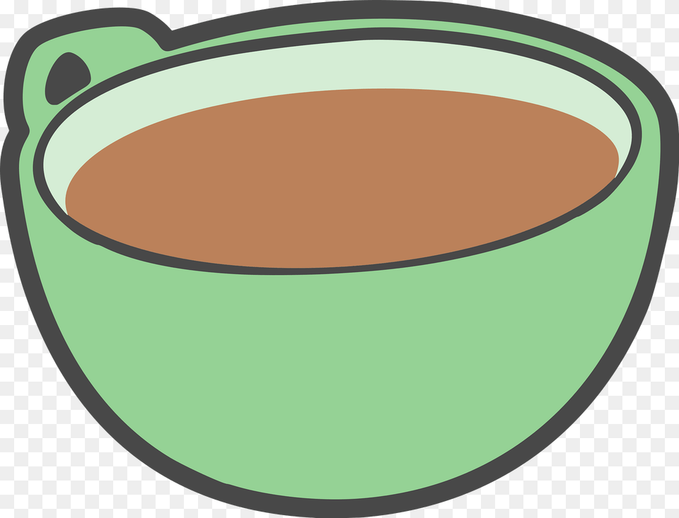 Green Coffee Cup With Coffee Clipart, Beverage, Tea Free Png