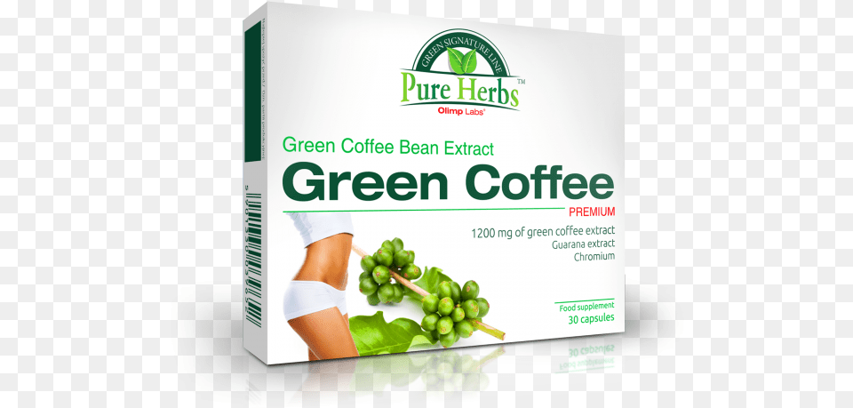 Green Coffee Premium Zielona Kawa Tabletki, Advertisement, Poster, Food, Fruit Free Transparent Png