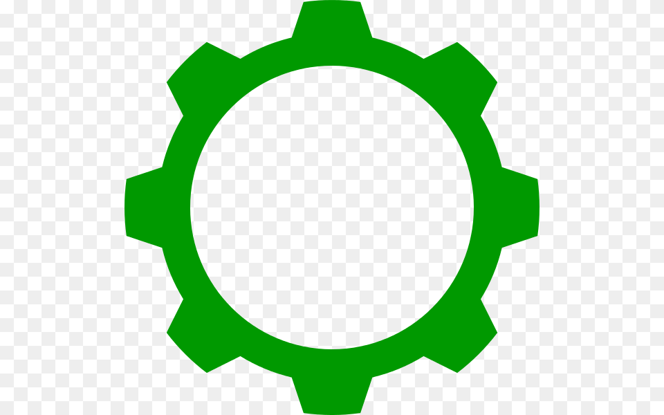 Green Cogwheel, Machine, Gear Free Transparent Png