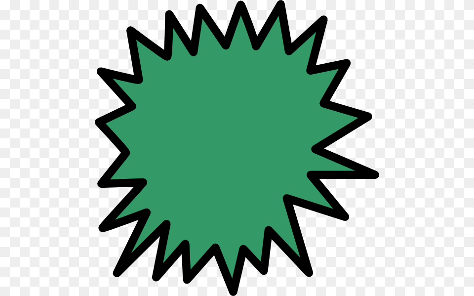 Green Comic Callout Clip Art At Clker Empty Comic Book Word Bubbles, Leaf, Plant, Dynamite, Weapon Png Image