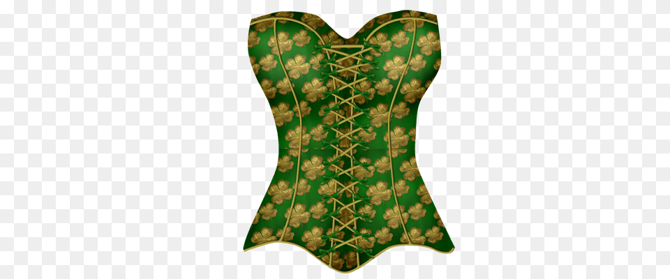 Green Corset Corsets Lingerie Corset St Patrick, Clothing Free Png