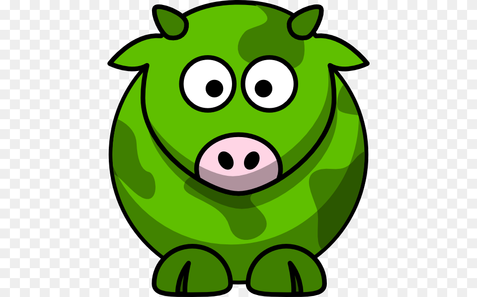 Green Cow 2 Svg Clip Arts Green Cow Clipart, Ammunition, Grenade, Weapon Png Image