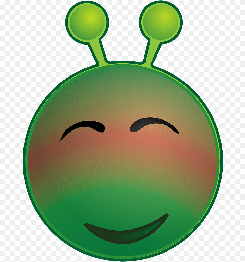 Green Crazy Alien Image Clipart, Disk Free Png Download