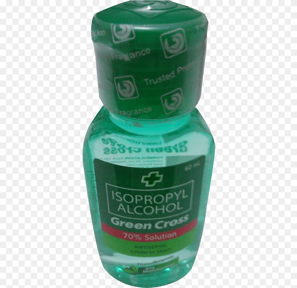 Green Cross Alcohol, Bottle, Can, Cosmetics, Tin Png