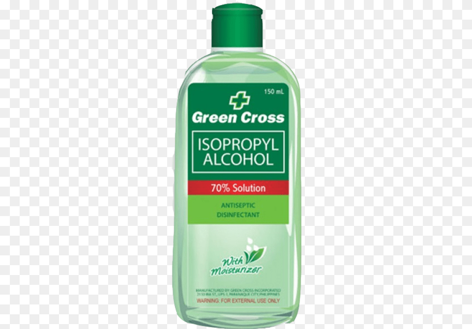 Green Cross Ethyl Alcohol, Bottle, Shampoo, First Aid, Lotion Free Transparent Png