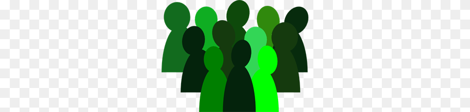 Green Crowd Clip Arts For Web, Person Free Png