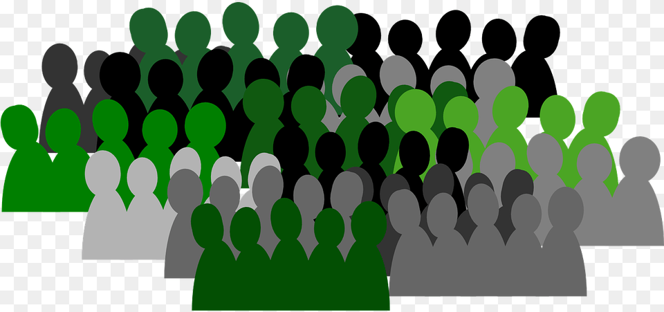 Green Crowd Clipart For Web, People, Person, Chess, Game Png Image