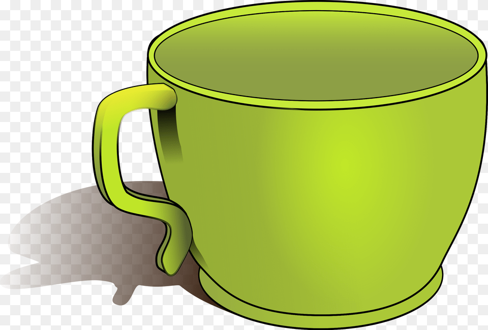 Green Cup Vector Clipart Image, Beverage, Coffee, Coffee Cup Png